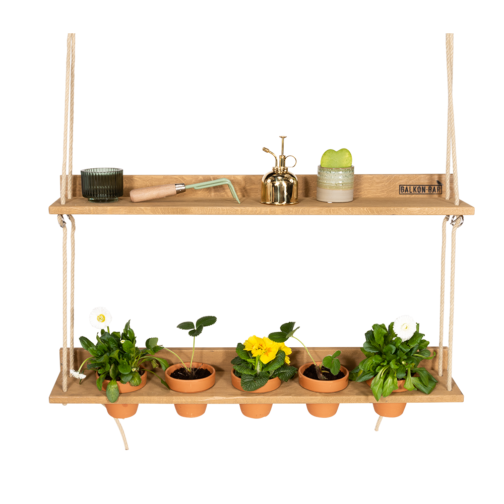 Hanging Garden Classic Oak – Balkonbar